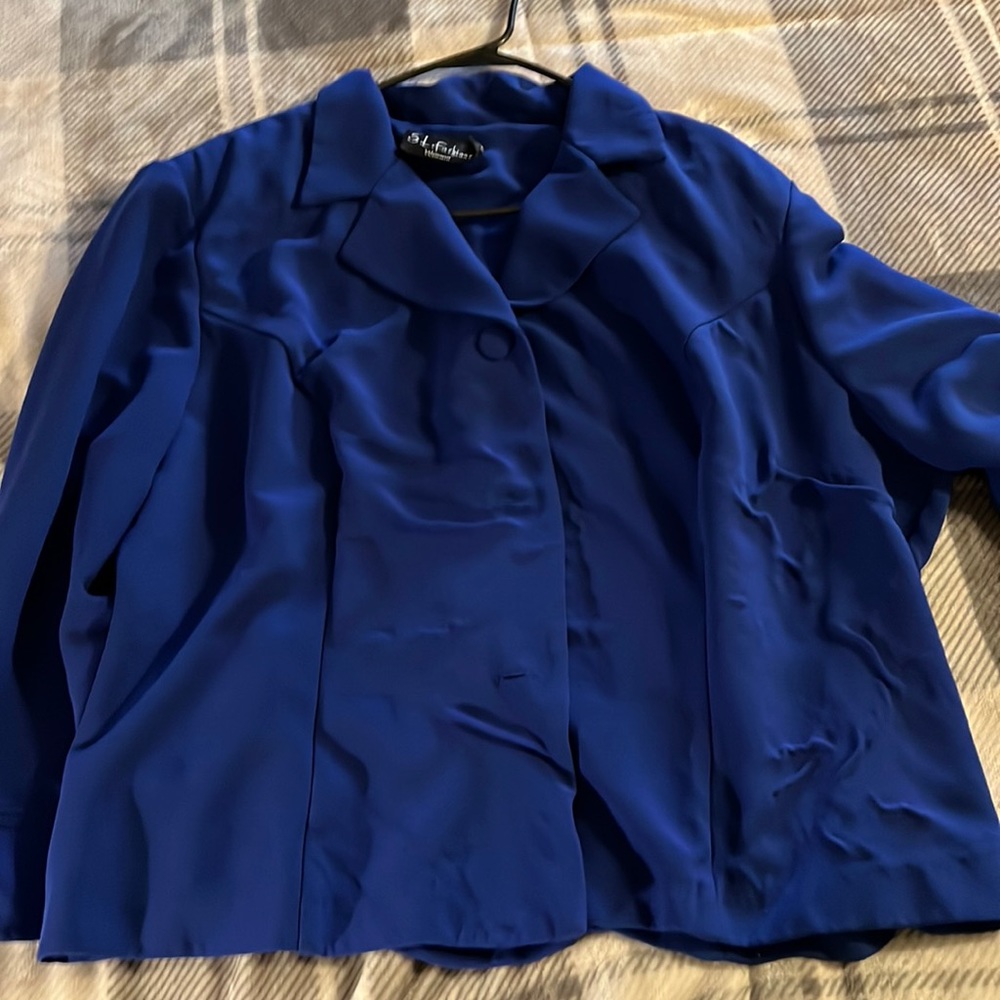 Navy blue blazer